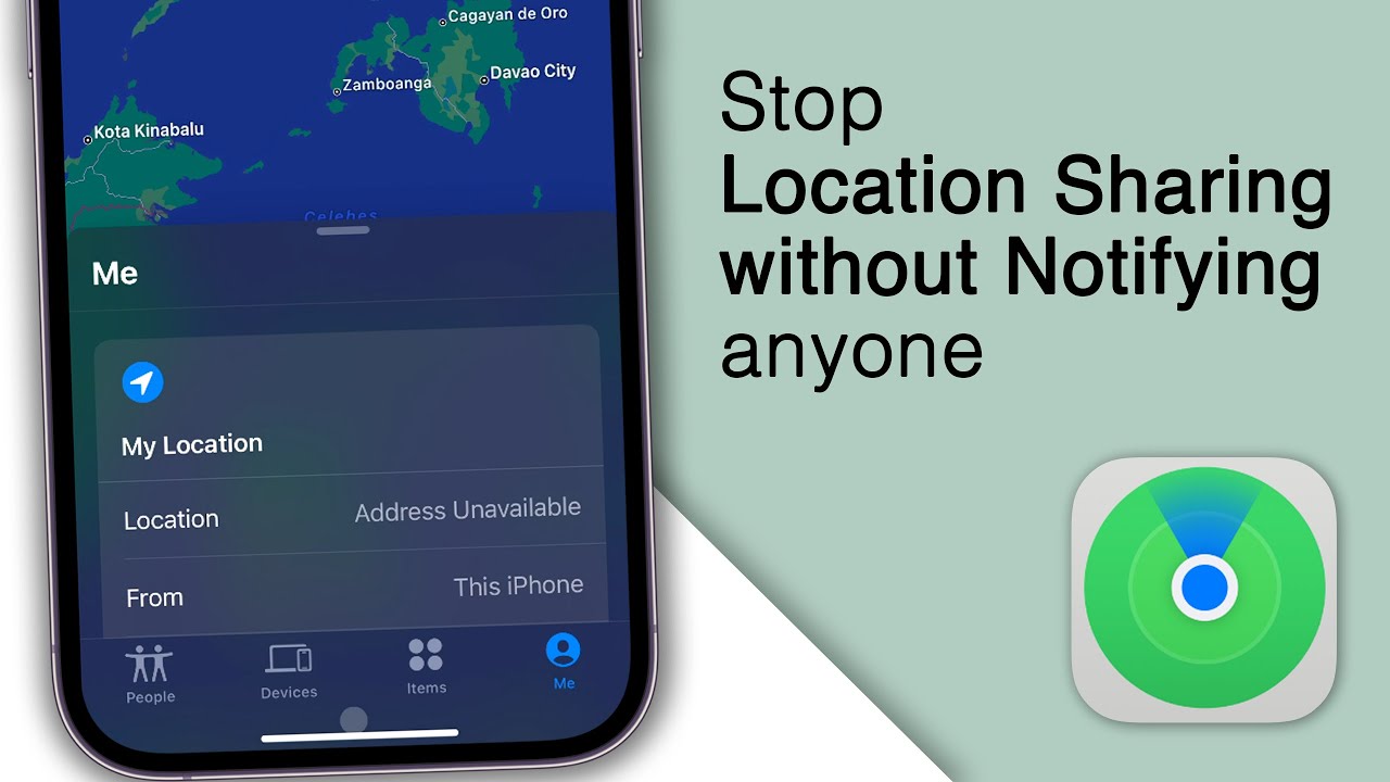 freeze your location on Find My iPhone